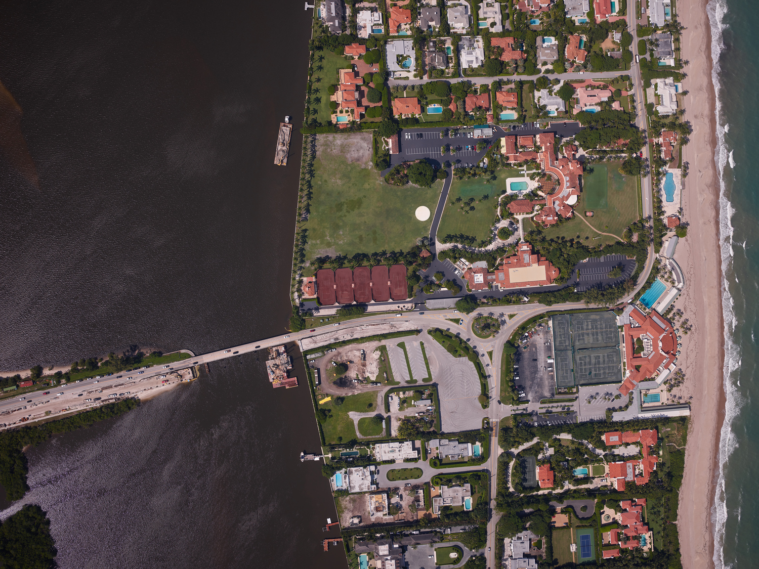 Corridor mapping and reduce our time in the air at Palm Beach Beach