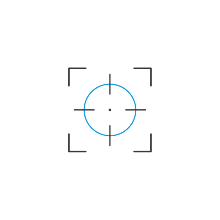 RC100 manual focus optics